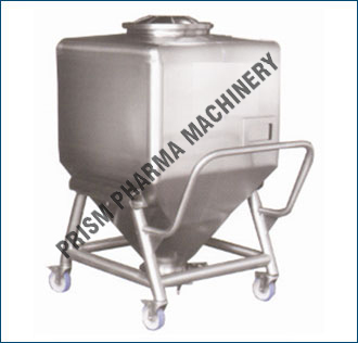 Square IBC Bin with detachable trolley